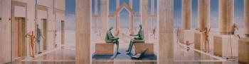 The Lightness of Banking, 1989 (acrylic on plasterboard) | Obraz na stenu
