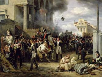The Gate at Clichy during the Defence of Paris, 30th March 1814, 1820 (oil on canvas) | Obraz na stenu