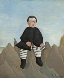 Boy on the Rocks, 1895-97 (oil on linen) | Obraz na stenu