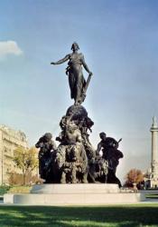 The Triumph of the Republic, 1879-99 (bronze) | Obraz na stenu