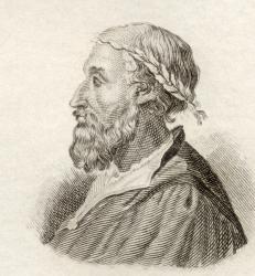 Ludovico Ariosto, 1825 (engraving) | Obraz na stenu