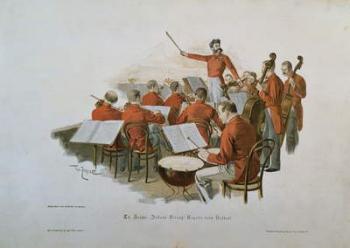 The Johann Strauss Orchestra at a Court Ball | Obraz na stenu
