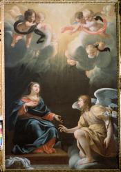 The Annunciation, 1632 (oil on canvas) | Obraz na stenu