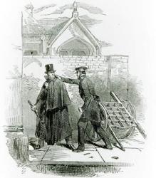 Arrest of Mr. Smith O'Brien, from 'The Illustrated London News,' 1848 (engraving) (b/w photo) | Obraz na stenu