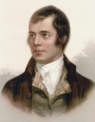 Robert Burns, after a 19th century print (colour litho) | Obraz na stenu