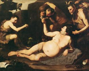 Drunken Silenus, 1626 (oil on canvas) | Obraz na stenu