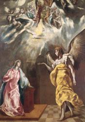 The Annunciation (oil on canvas) | Obraz na stenu