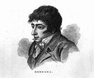 Daniel Mendoza (engraving) | Obraz na stenu