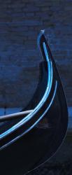 Prow of a gondola, Venice, Venice Province, Veneto Region, Italy (photo) | Obraz na stenu