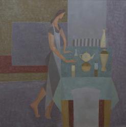 Green Table, 2012, (oil on canvas) | Obraz na stenu