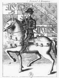 Bernard VII d'Armagnac (engraving) | Obraz na stenu