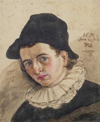 Self Portrait, 1591 (w/c on paper) | Obraz na stenu