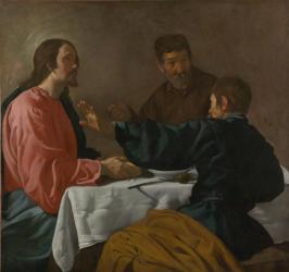 Supper at Emmaus, 1620 (oil on canvas) | Obraz na stenu
