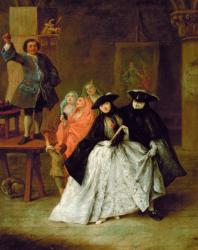 The Charlatan, 1757 (oil on canvas) | Obraz na stenu