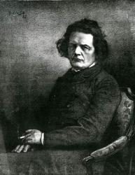 Portrait of Anton Rubinstein (engraving) | Obraz na stenu