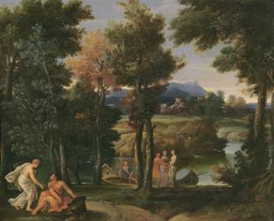 Landscape (oil on canvas) | Obraz na stenu