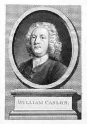 William Caslon (engraving) | Obraz na stenu