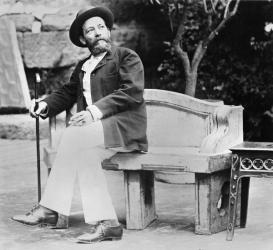 Jean François Victor Aicard (b/w photo) | Obraz na stenu