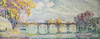 The Pont des Arts, 1928 (oil on canvas) | Obraz na stenu