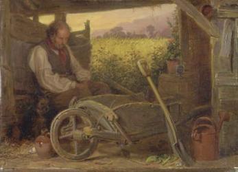 The Old Gardener, 1863 (oil on canvas) | Obraz na stenu