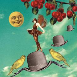 Flapper, 2014, (digital collage) | Obraz na stenu