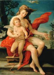 Venus and Cupid, 1785 (oil on canvas) | Obraz na stenu