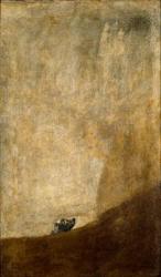 The Dog, 1820-23 (oil on plaster remounted on canvas) | Obraz na stenu