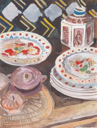 Charleston Dining Room China | Obraz na stenu