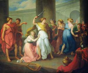 Achilles recognised, 1799 (oil on canvas) | Obraz na stenu