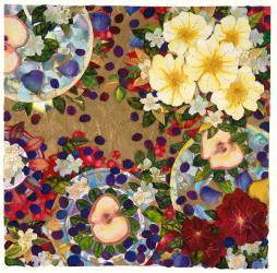 Spilt Berries, 2015 (mixed media collage) | Obraz na stenu