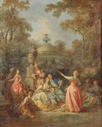 Russian Concert, 1770 (oil on canvas) | Obraz na stenu
