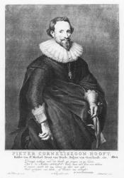 Pieter Corneliszoon Hooft (engraving) | Obraz na stenu