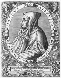 Albertus Magnus (engraving) | Obraz na stenu