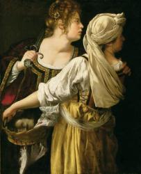 Judith and her Servant (oil on canvas) | Obraz na stenu