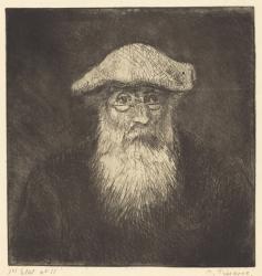 Self-Portrait, c.1890 (etching) | Obraz na stenu