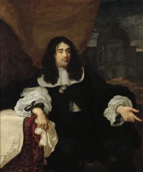 Portrait of Antoine de Ratabon, 1660 (oil on canvas) | Obraz na stenu