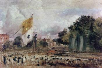 Celebration of the General Peace of 1814 in East Bergholt, 1814 (oil on canvas) | Obraz na stenu
