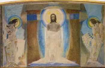 Resurrection, 1887 (pencil, w/c & gouache on paper) | Obraz na stenu