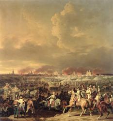 The Siege of Lille by Albert de Saxe-Tachen, 8th October 1792, 1845 (oil on canvas) | Obraz na stenu