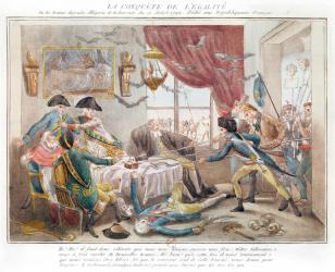 The Conquest of Equality (colour engraving) | Obraz na stenu