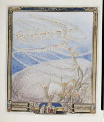 Illustration from Dante's 'Divine Comedy', Paradise, Canto XXX, 1921 (w/c on paper) | Obraz na stenu