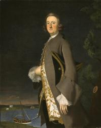 Portrait of Captain John Pigott, c.1752 (oil on canvas) | Obraz na stenu