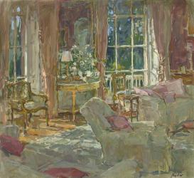 Morning Room Sunlight (oil on canvas) | Obraz na stenu