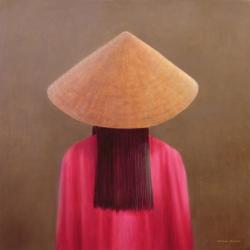 Small Vietnam, back view (oil on canvas) | Obraz na stenu