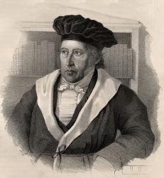 Georg Wilhelm Friedrich Hegel (1770-1831) (litho) | Obraz na stenu