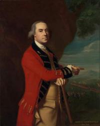 Portrait of General Thomas Gage, c.1768 (oil on canvas mounted on masonite) | Obraz na stenu