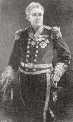 Admiral Sir John Charles Dalrymple-Hay, 3rd Baronet, 1821 – 1912. From The Strand Magazine published 1897. | Obraz na stenu