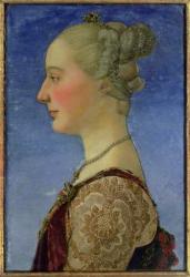 Portrait of a Lady (oil on panel) | Obraz na stenu