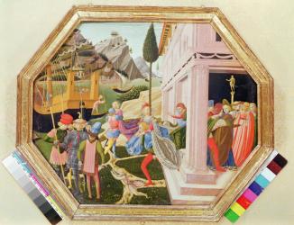 The Abduction of Helen, c.1450-5 (egg tempera on wood) | Obraz na stenu