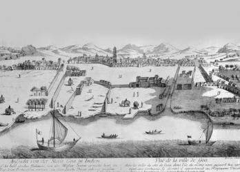 City of Goa, c.1780 (engraving) | Obraz na stenu